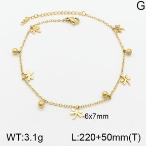 Stainless Steel Anklets  5A9000623vbll-418