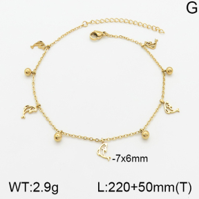 Stainless Steel Anklets  5A9000624vbll-418