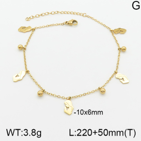 Stainless Steel Anklets  5A9000630vbll-418