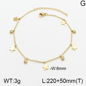Stainless Steel Anklets  5A9000634vbll-418