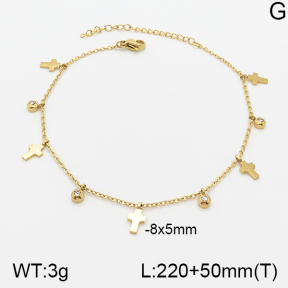 Stainless Steel Anklets  5A9000645vbll-418