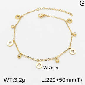 Stainless Steel Anklets  5A9000647vbll-418