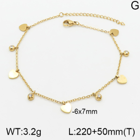 Stainless Steel Anklets  5A9000648vbll-418