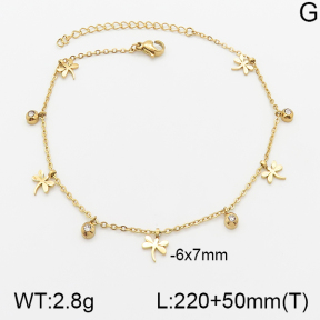 Stainless Steel Anklets  5A9000649vbll-418