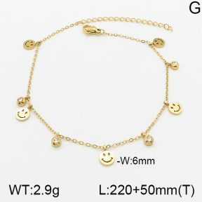 Stainless Steel Anklets  5A9000651vbll-418