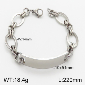 Stainless Steel Bracelet  5B2001445vbmb-418