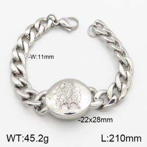 Stainless Steel Bracelet  5B2001455bbov-418