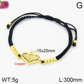 Fashion Copper Bracelet  F2B400989bbni-J153