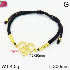 Fashion Copper Bracelet  F2B400990bbni-J153