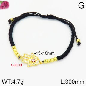 Fashion Copper Bracelet  F2B400998bbni-J153