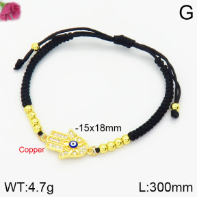Fashion Copper Bracelet  F2B400999bbni-J153