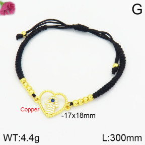 Fashion Copper Bracelet  F2B401015bbml-J153