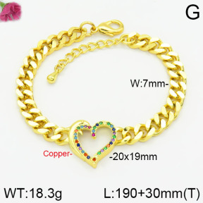 Fashion Copper Bracelet  F2B401030bhia-J22