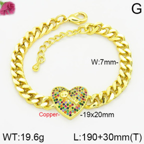 Fashion Copper Bracelet  F2B401032bhia-J22