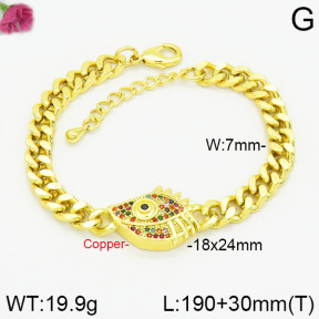 Fashion Copper Bracelet  F2B401040bhia-J22