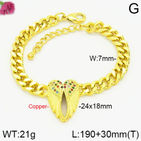 Fashion Copper Bracelet  F2B401042bhia-J22