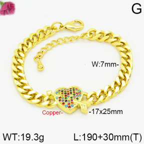 Fashion Copper Bracelet  F2B401043bhia-J22