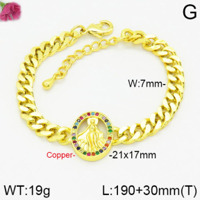 Fashion Copper Bracelet  F2B401045bhia-J22