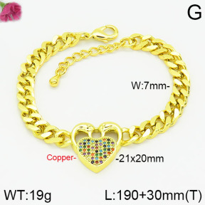 Fashion Copper Bracelet  F2B401046bhia-J22