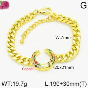 Fashion Copper Bracelet  F2B401050bhia-J22