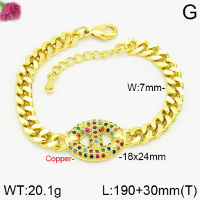 Fashion Copper Bracelet  F2B401051bhia-J22