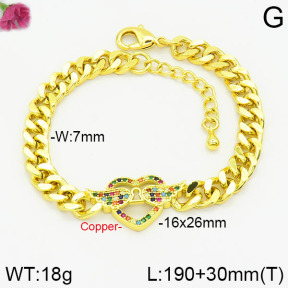 Fashion Copper Bracelet  F2B401053bhia-J22