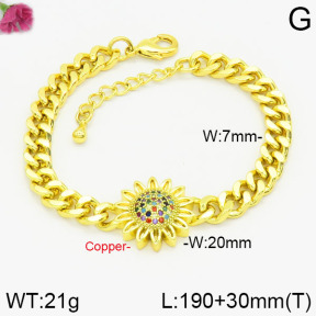 Fashion Copper Bracelet  F2B401061bhia-J22