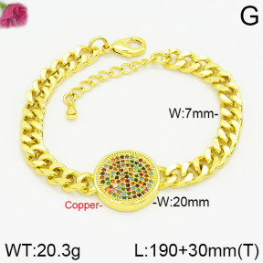 Fashion Copper Bracelet  F2B401062bhia-J22