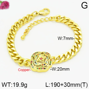 Fashion Copper Bracelet  F2B401063bhia-J22