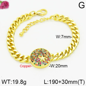 Fashion Copper Bracelet  F2B401065bhia-J22