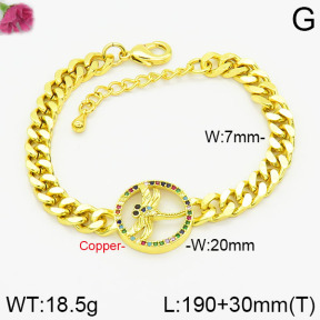 Fashion Copper Bracelet  F2B401066bhia-J22