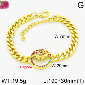 Fashion Copper Bracelet  F2B401067bhia-J22