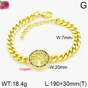 Fashion Copper Bracelet  F2B401068bhia-J22