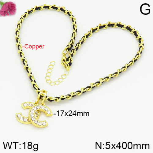 Fashion Copper Chanel  Necklaces  PN0172179vbpb-J50