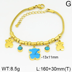 SS Bear Bracelets  TB2000270vhhl-669