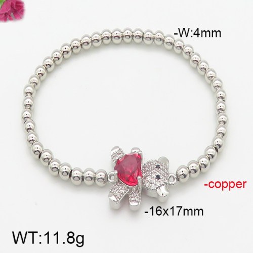 Fashion  Copper Bear Bracelets  TB5000239ahlv-J128