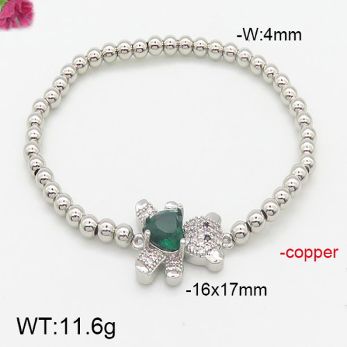 Fashion  Copper Bear Bracelets  TB5000252ahlv-J128