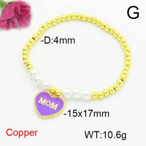 Fashion Copper Bracelet  F6B300794vbpb-L035