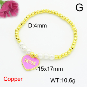 Fashion Copper Bracelet  F6B300798vbpb-L035