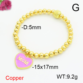 Fashion Copper Bracelet  F6B300810vbpb-L035