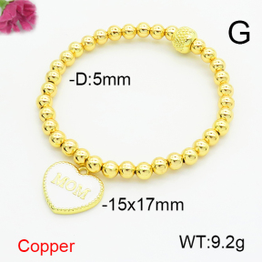 Fashion Copper Bracelet  F6B300812vbpb-L035