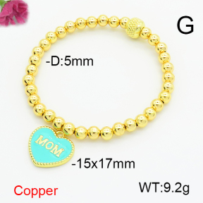 Fashion Copper Bracelet  F6B300814vbpb-L035