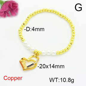 Fashion Copper Bracelet  F6B405575vhha-L035