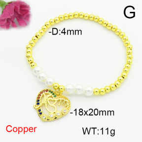 Fashion Copper Bracelet  F6B405581vhha-L035