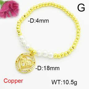 Fashion Copper Bracelet  F6B405585vhha-L035