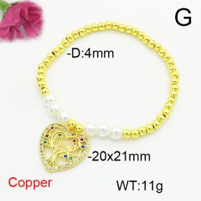 Fashion Copper Bracelet  F6B405587vhha-L035