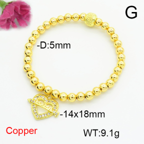 Fashion Copper Bracelet  F6B405591vhha-L035