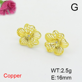 Fashion Copper Earrings  F6E404423vbmb-L017