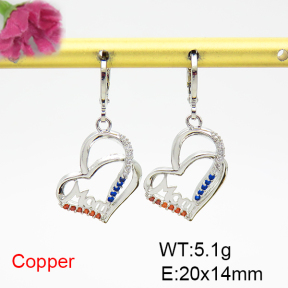 Fashion Copper Earrings  F6E404425vhha-L035