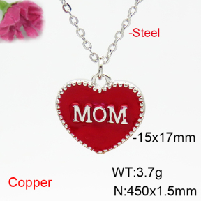 Fashion Copper Necklace  F6N300827vbmb-L035